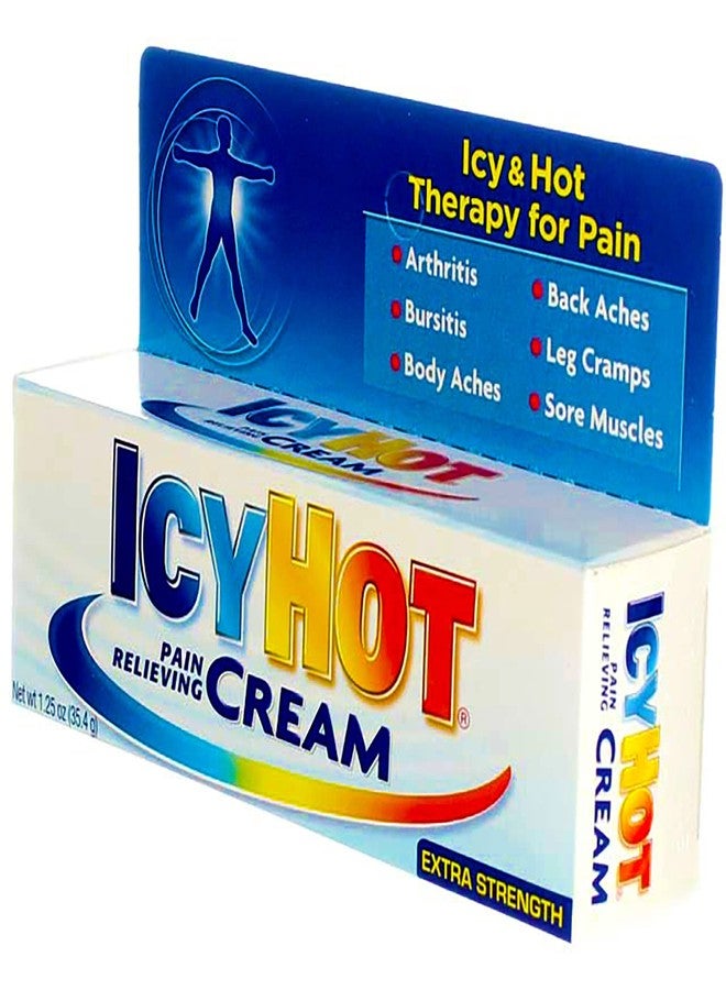 ICY Hot Pain Relieving Cream 1.25 Ounce Extra Strength (37ml) (2 Pack) - Image 5